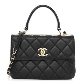 Chanel Lambskin Quilted Small Trendy CC Bag at Fashionphile