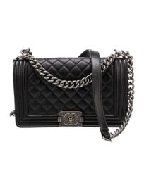 Chanel Medium Boy Quilted Flap Bag at The Real Real