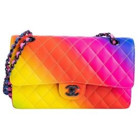 Chanel Medium Classic Flap Bag Rainbow 23C Cruise Collection For Sale at 1stDibs chanel bag chanel handbags chanel bags at 1st Dibs