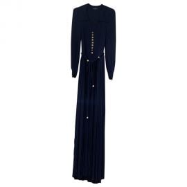 Chanel Navy Viscose Jumpsuit at Vestiaire Collective