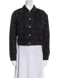 Chanel Print Denim Jacket at The Real Real