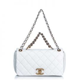 Chanel Shoulder Bags White Chanel Paris-bombay Pondichery Flap at LePrix