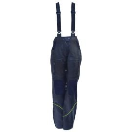 Chanel Ski Pants With Suspenders Runway x2704 Seen On Victoria Beckham NEW 36 at 1stDibs leather vintage chanel ski pants victoria beckham chanel ski at 1st Dibs