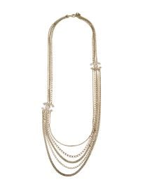 Chanel Strass CC Multi Strand Long Necklace at The Real Real