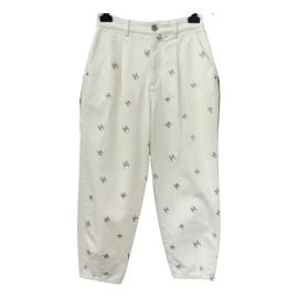 Chanel Vintage Logo Embellished Jeans at Vestiaire Collective