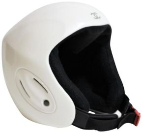 Chanel White Logo Vintage Helmet Limited Edition Novelty Hat Listed By House of Carver - at Tradesy