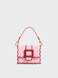 Charles Keith Waverly Scallop Trim Mini Bag at Charles & Keith