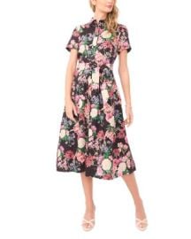Charlie Drop Waist Midi Dress at Bloomingdales