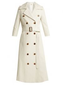 Charlotte cotton trench coat at Matches