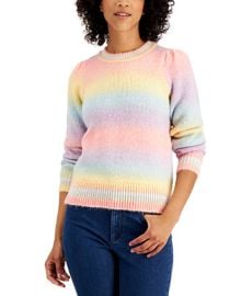 Charter Club Ombreacute-Stripe Sweater Created for Macys  Reviews - Sweaters - Women - Macys at Macys