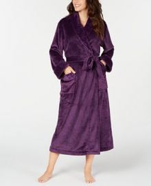 Charter Club Women s Plush Long Robe  Created for Macy s   Reviews - Bras  Panties   Lingerie - Women - Macy s at Macys