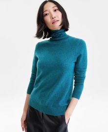 Charter Club Women39s 100 Cashmere Turtleneck Sweater PXS-3X Macy39s Exclusive - Macy39s at Macys