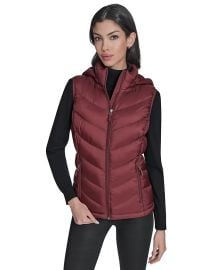 Charter Club Women39s Packable Hooded Puffer Vest Created for Macy39s - Macy39s at Macys