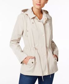 Charter Club Womens Water-Resistant Hooded Anorak Jacket Created for Macys Reviews - Jackets Blazers - Women - Macys at Macys