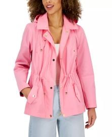 Charter Club Womens Water-Resistant Hooded Anorak Jacket Created for Macys Reviews - Jackets Blazers - Women - Macys at Macys