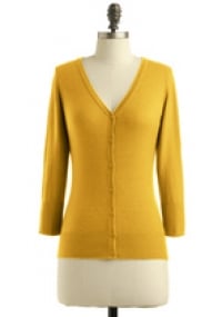 Charter School Cardigan in Honey at ModCloth