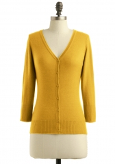 Charter School Cardigan in Honey at ModCloth