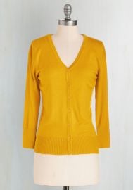 Charter School Cardigan in Honey at ModCloth