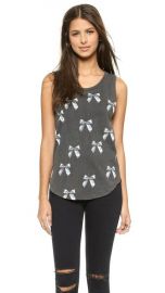 Chaser Bows Muscle Tee at Shopbop