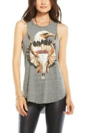 Chaser Eagle Headdress Tank at Shoptiques