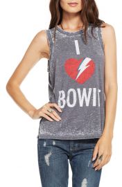 Chaser I Heart Bowie Muscle Tank at Nordstrom