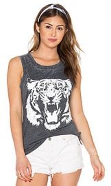 Chaser Le Tigre Tank in Black from Revolve com at Revolve