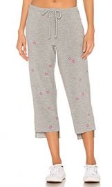 Chaser Pink Stars Pants in Heather Grey from Revolve com at Revolve