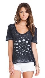 Chaser Sun Moon and Stars Tee in Black  REVOLVE at Revolve