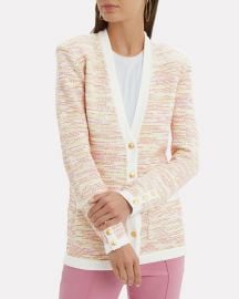 Chavri Tweed Cardigan at Intermix