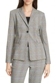 Check Single Button Blazer at Nordstrom Rack