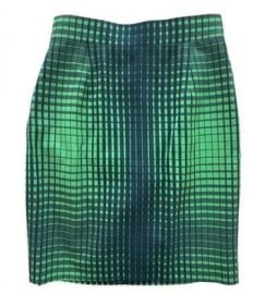 Check Skirt by Thierry Mugler at Instagram