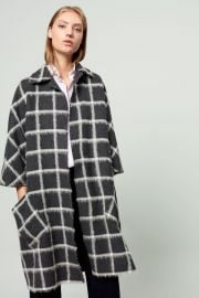 Checked Cloth Cape Checked Cloth Cape by Carolina Herrera at Carolina Herrera