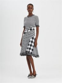 Checked Dress by Oscar de la Renta at Oscar de la renta