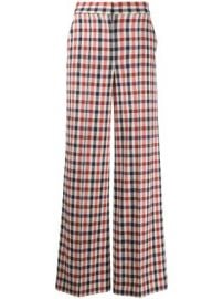 Checked Pants by Victoria Victoria Beckham at Yoox