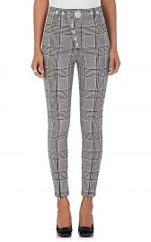 Checked Trousers by Alexander Wang at Barneys