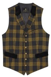 Checked Vest at Lords and Fools