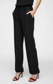 Checked pants at Escada