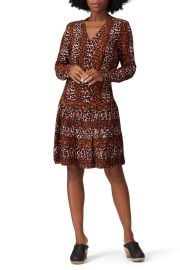 Cheetah Pleated Skirt Dress by Scotch amp Soda for 40 Rent the Runway at Rent the Runway