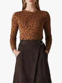 Cheetah Printed Sparkle Knit at John Lewis