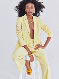 Chell Crepe Blazer - Gabrielle Union Collection at New York & Company