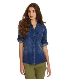 Chelsea and Violet Chambray Shirt at Dillards