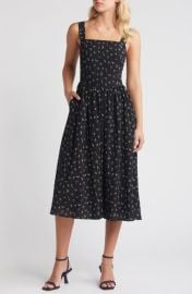 Chelsea28 Floral Sleeveless Fit & Flare Sundress at Nordstrom