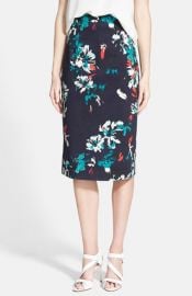 Chelsea28 High Waist Floral Pencil Skirt at Nordstrom