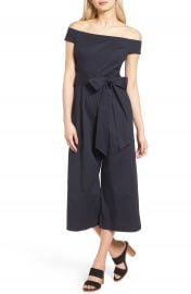 Chelsea28 Off the Shoulder Culotte Jumpsuit at Nordstrom