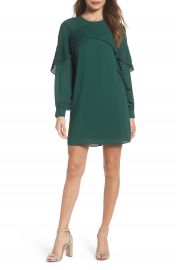 Chelsea28 Ruffle Shift Dress at Nordstrom