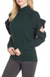 Chelsea28 Ruffle Sleeve Sweater at Nordstrom