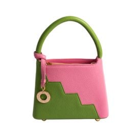ChelseaKat Dream Bag Pink Green FampW Style at F&W Style