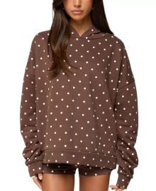 Chelsie Polka Dot Hoodie at Bloomingdales