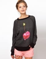 Cherry Bomb Sweatshirt by Wildfox at Asos