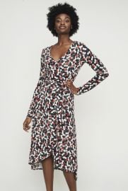 Cherry Print Wrap Dress by Long Tall Sally at Long Tall Sally